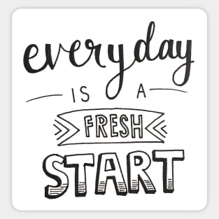 Fresh Start Sticker